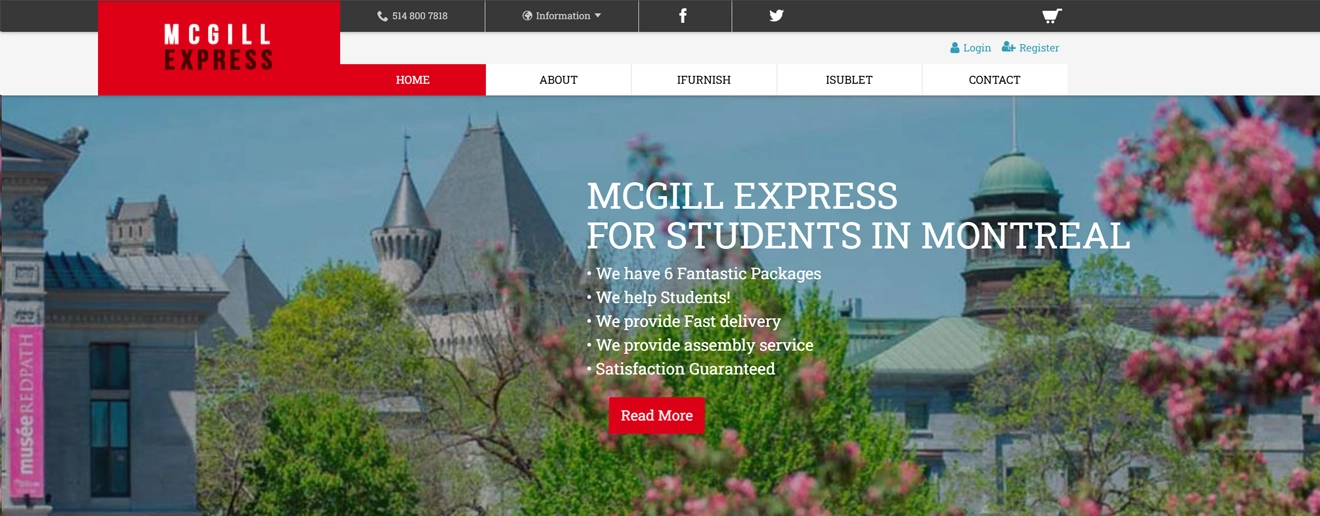 McGill Express Main Showcase